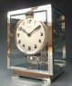 A fine Art Deco nickel Reutter Atmos clock, nr 3645, France ca. 1930. (new object)